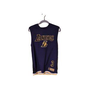 NBA Los Angeles Lakers Anthony Davis #3 Jersey Men’s Small Purple Black
